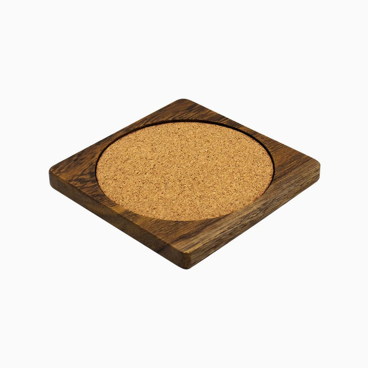 Desky Wooden cork coaster accessories -Desky®