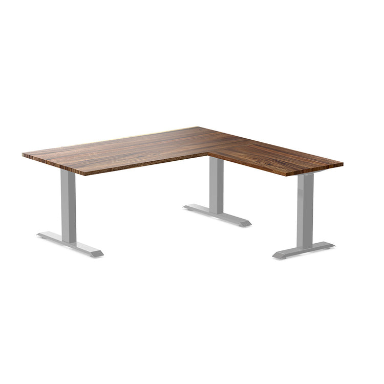 Desky Zero Hardwood L-Shape Office Desk-Saman Desky®