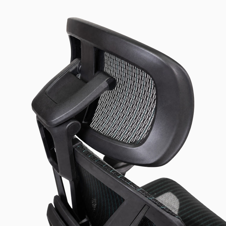 Adjustable headrest contourra chair