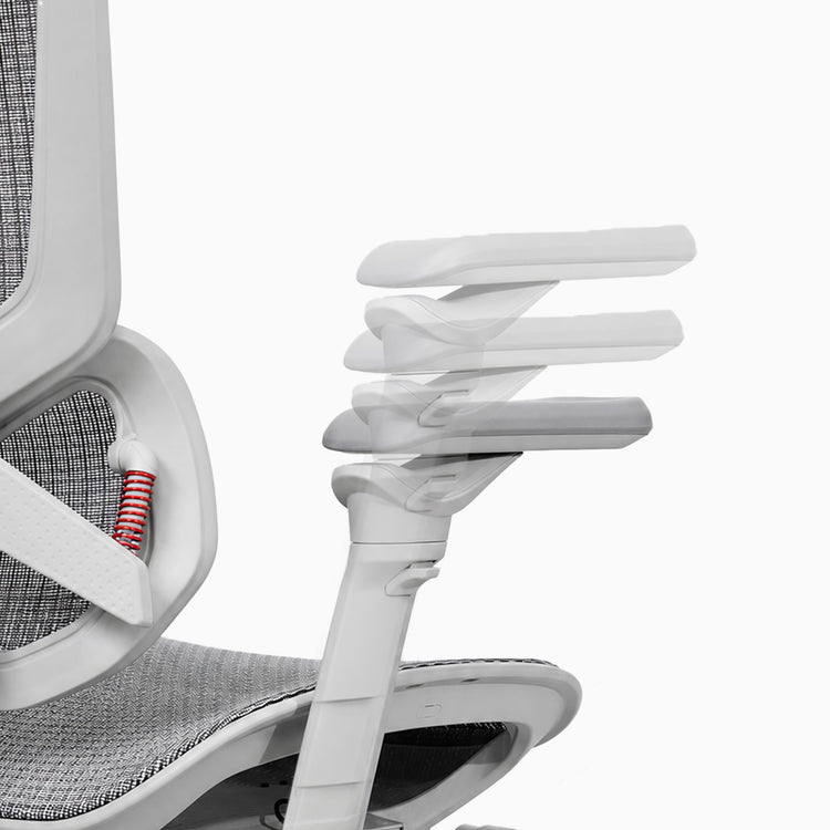 Adjustable height armrest contourra Desky chair