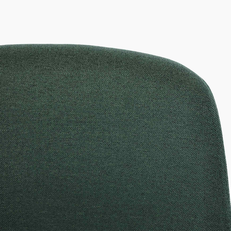 Warrina green fabric chair - Desky