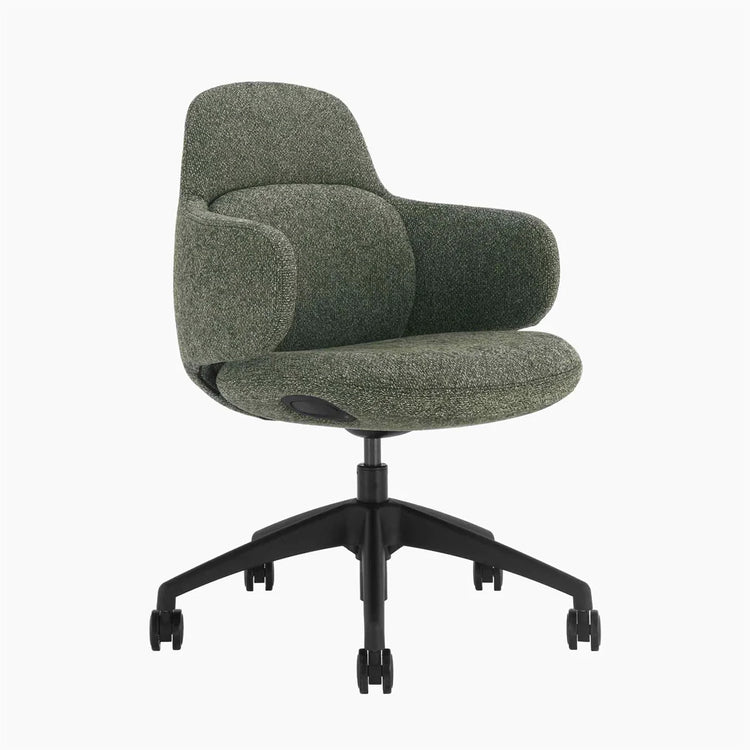 Arco office chair in deep forest - Desky Australia