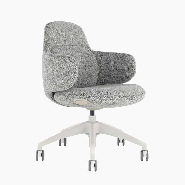 Arco office chair in pebble gray - Desky Australia