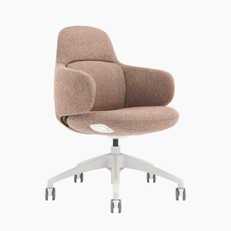 Arco office chair in warm clay - Desky Australia