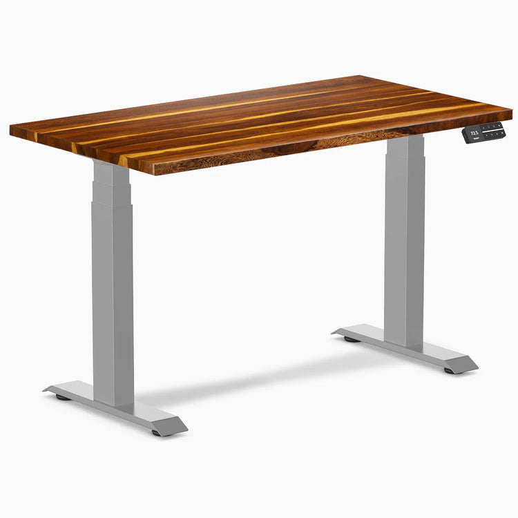 Desky Dual Mini Hardwood Sit Stand Desk
