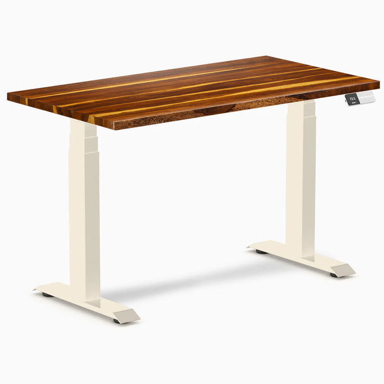 Desky Dual Mini Hardwood Sit Stand Desk