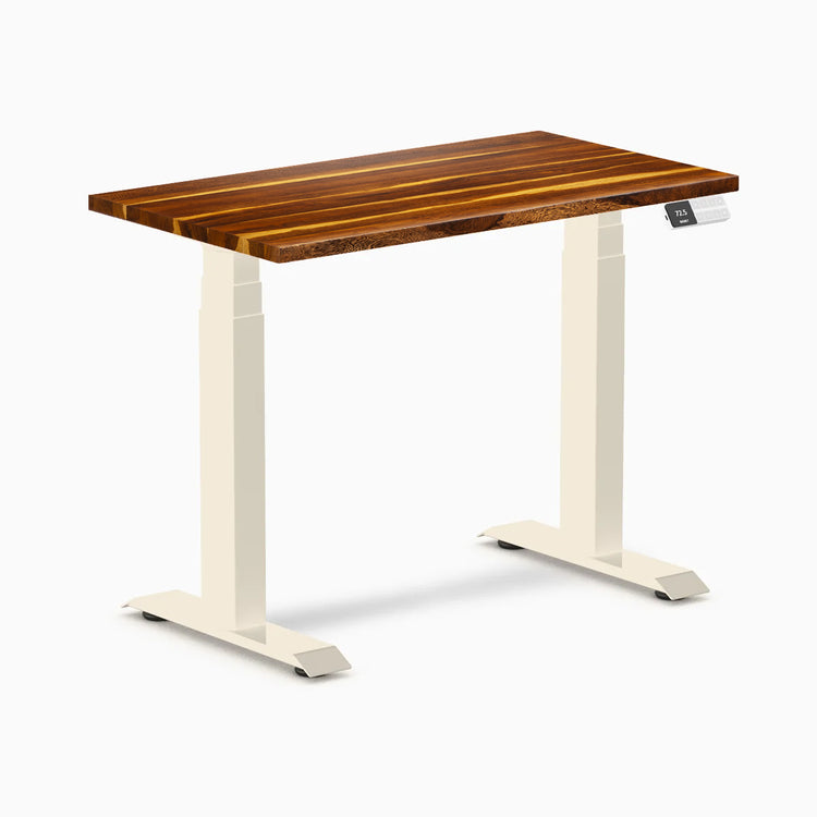 Desky Dual Mini Hardwood Sit Stand Desk