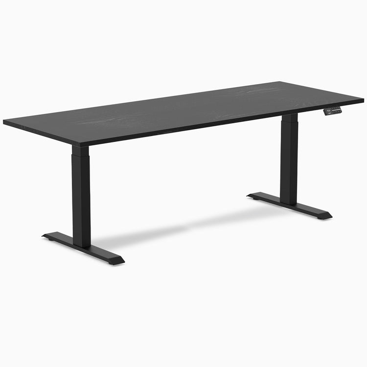 Desky Dual Hardwood Sit Stand Desk-Desky® Australia