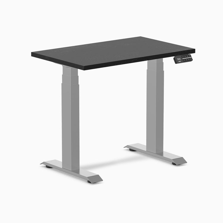 Desky Dual Mini Hardwood Sit Stand Desk