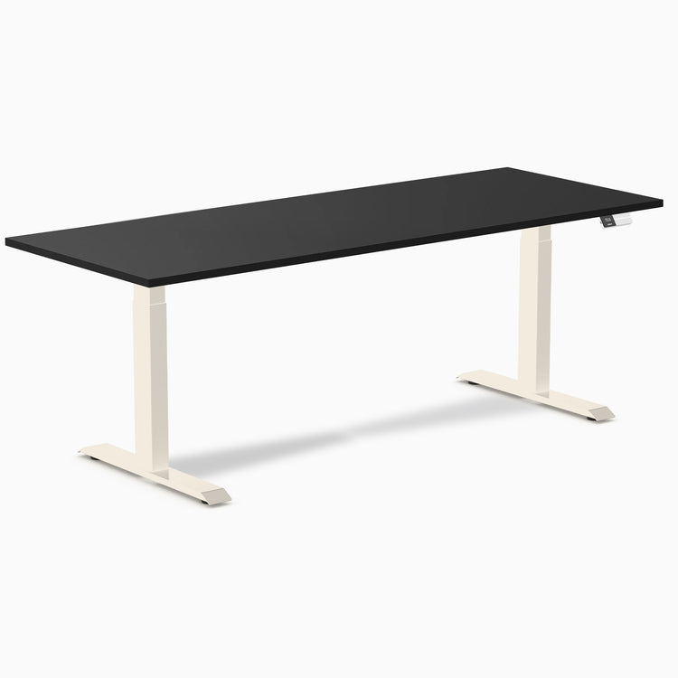 Desky Dual Melamine Sit Stand Desk