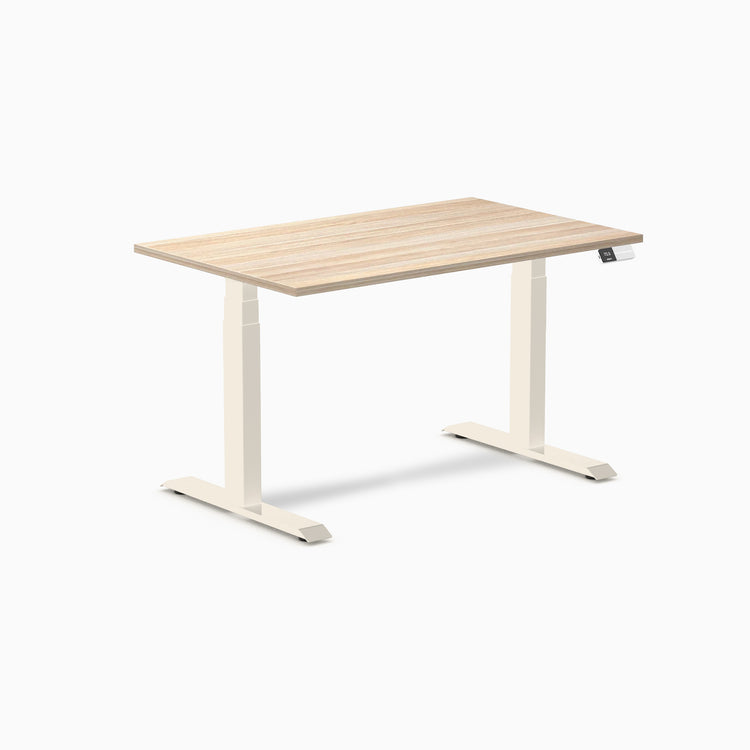 Desky Dual Melamine Sit Stand Desk