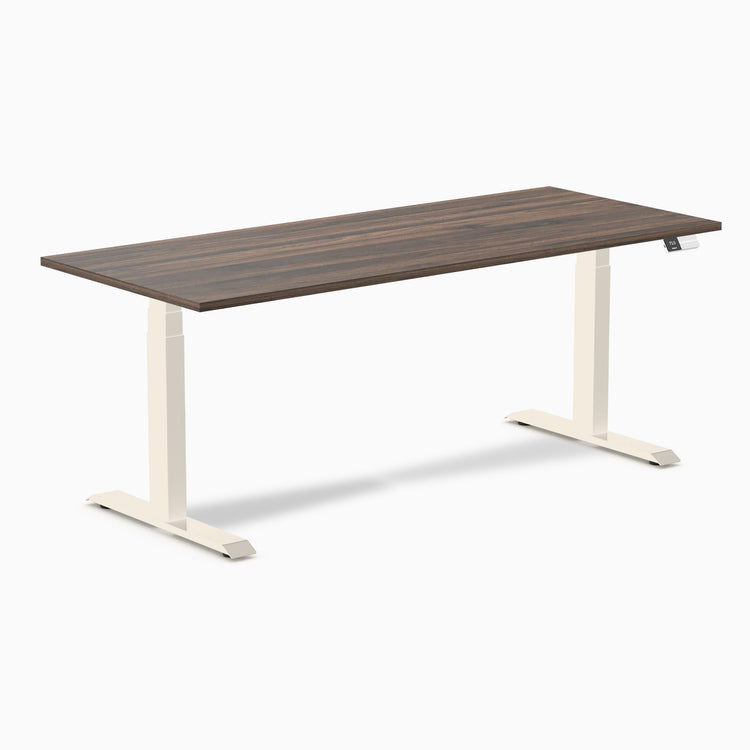 Desky Dual Melamine Sit Stand Desk