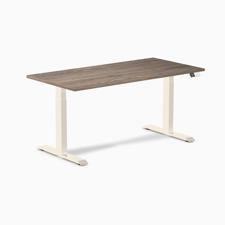 Desky Dual Melamine Sit Stand Desk