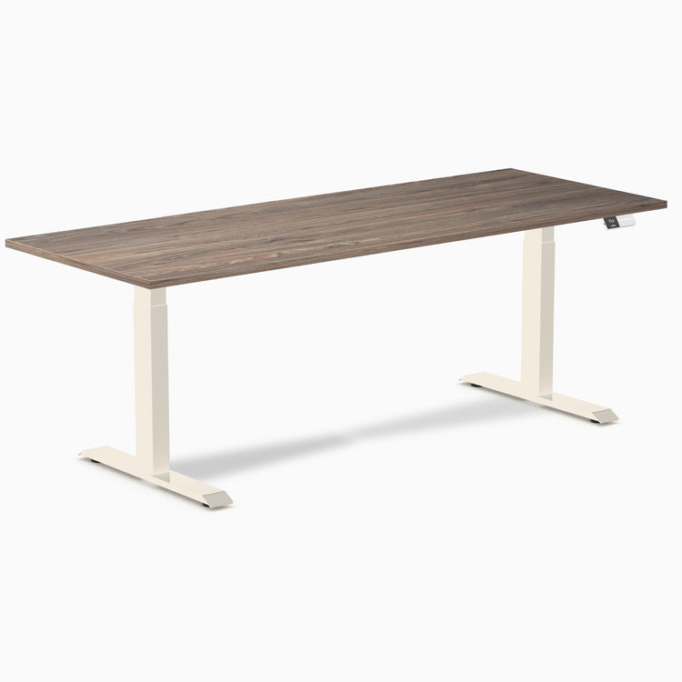 Desky Dual Melamine Sit Stand Desk