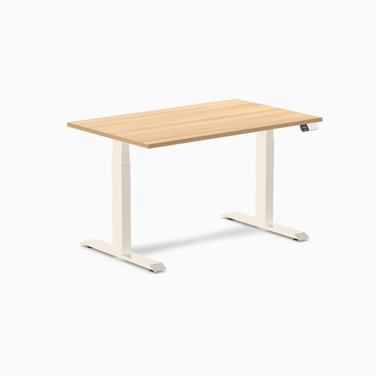 Desky Dual Melamine Sit Stand Desk