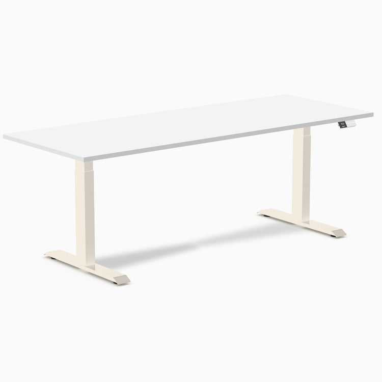 Desky Dual Melamine Sit Stand Desk