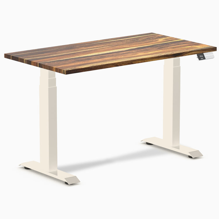 Desky Dual Mini Hardwood Sit Stand Desk
