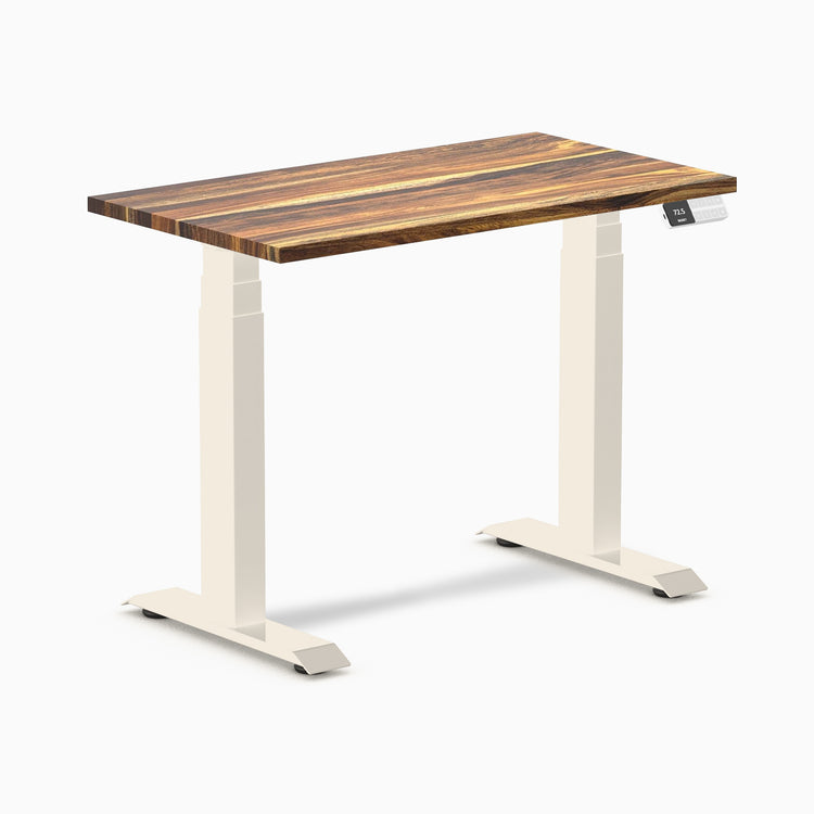 Desky Dual Mini Hardwood Sit Stand Desk
