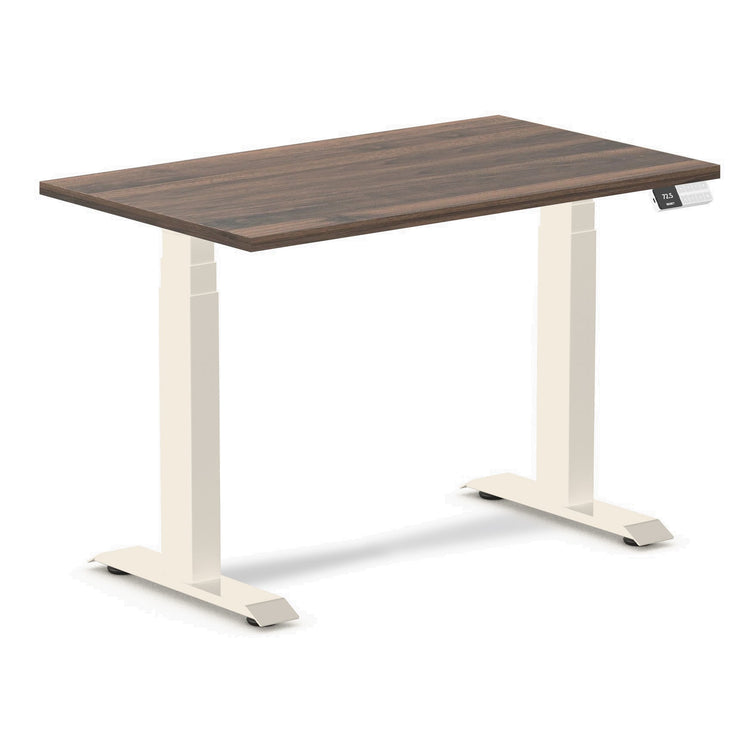 Desky Dual Mini Sit Stand Desk Jarrah Legno / 1000x600mm / Wheat