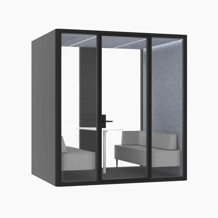 Hub Office Pod 4 Person Meeting Booth-Desky® Australia