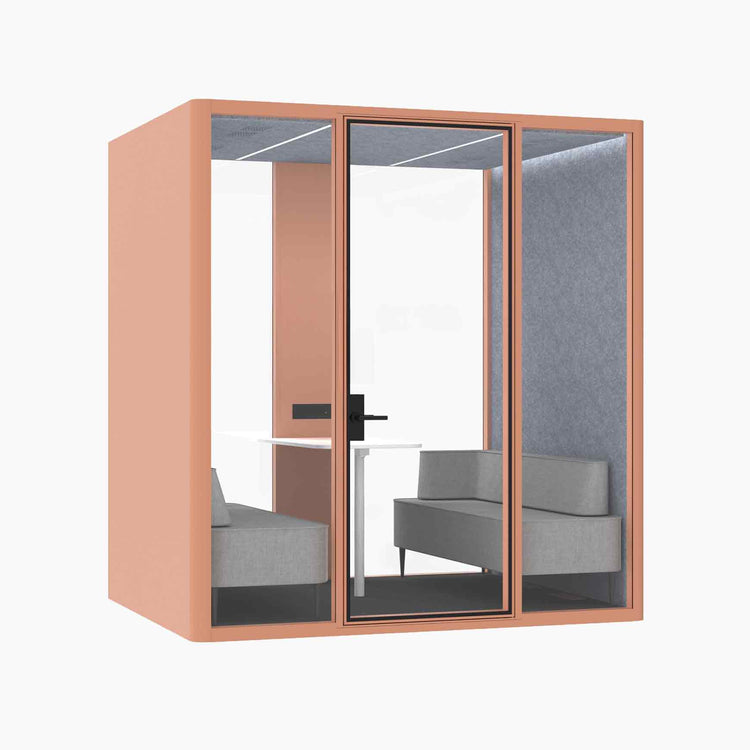 Hub Office Pod 4 Person Meeting Booth-Desky® Australia