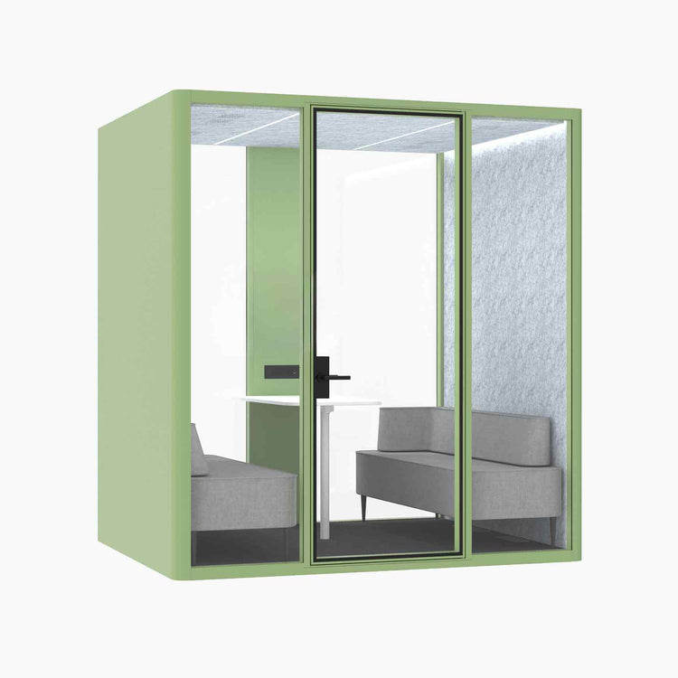 Hub Office Pod 4 Person Meeting Booth-Desky® Australia