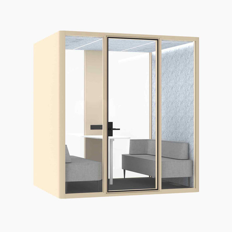 Hub Office Pod 4 Person Meeting Booth-Desky® Australia