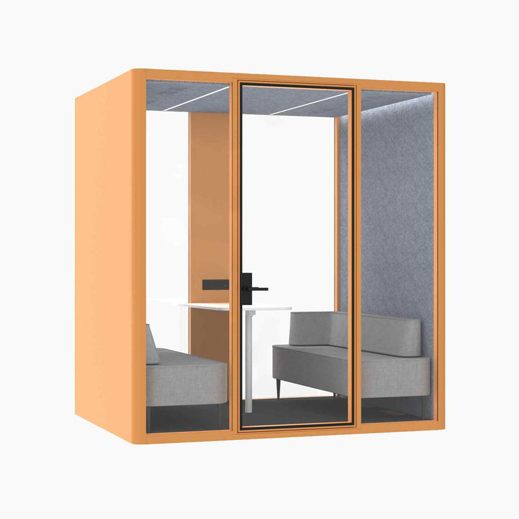 Hub Office Pod 4 Person Meeting Booth-Desky® Australia