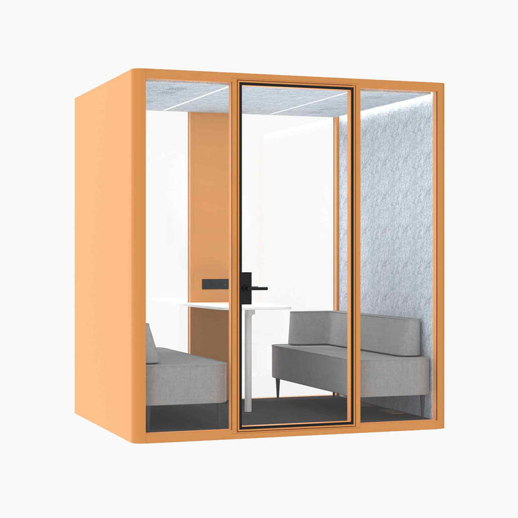 Hub Office Pod 4 Person Meeting Booth-Desky® Australia