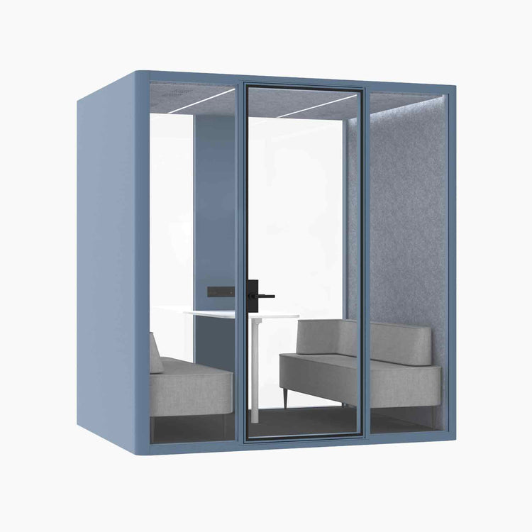 Hub Office Pod 4 Person Meeting Booth-Desky® Australia