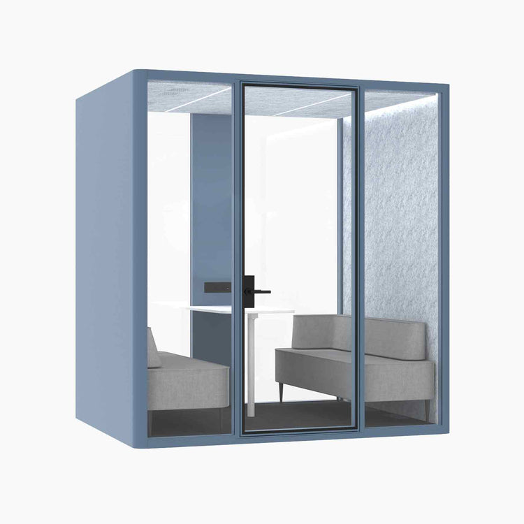 Hub Office Pod 4 Person Meeting Booth-Desky® Australia