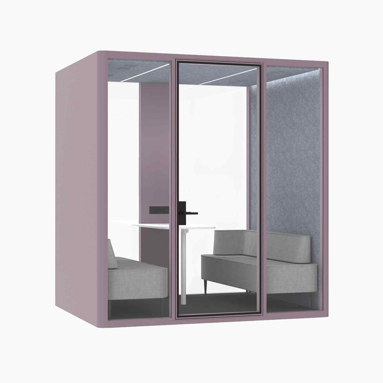 Hub Office Pod 4 Person Meeting Booth-Desky® Australia