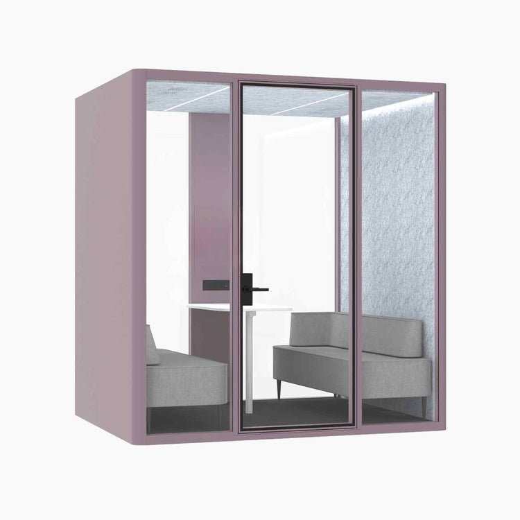 Hub Office Pod 4 Person Meeting Booth-Desky® Australia