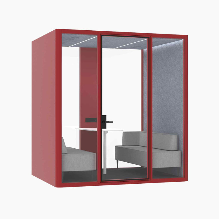 Hub Office Pod 4 Person Meeting Booth-Desky® Australia