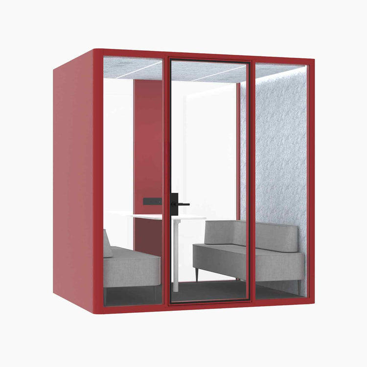 Hub Office Pod 4 Person Meeting Booth-Desky® Australia