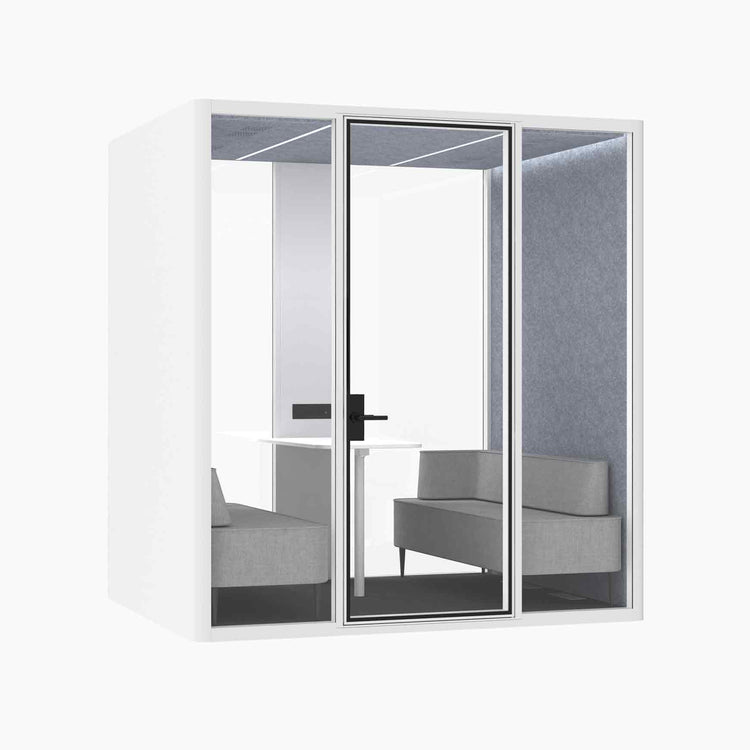 Hub Office Pod 4 Person Meeting Booth-Desky® Australia