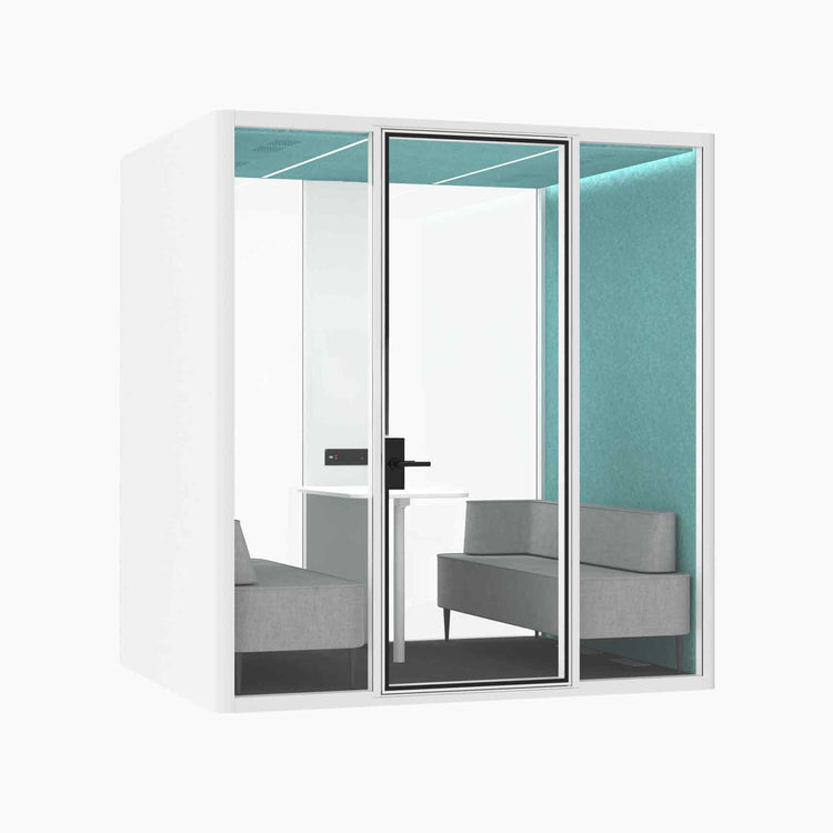 Hub Office Pod 4 Person Meeting Booth-Desky® Australia