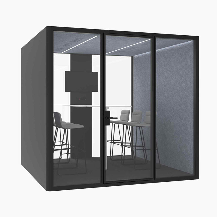 Hub Office Pod 6 Person Meeting Room Booth-Desky® Australia