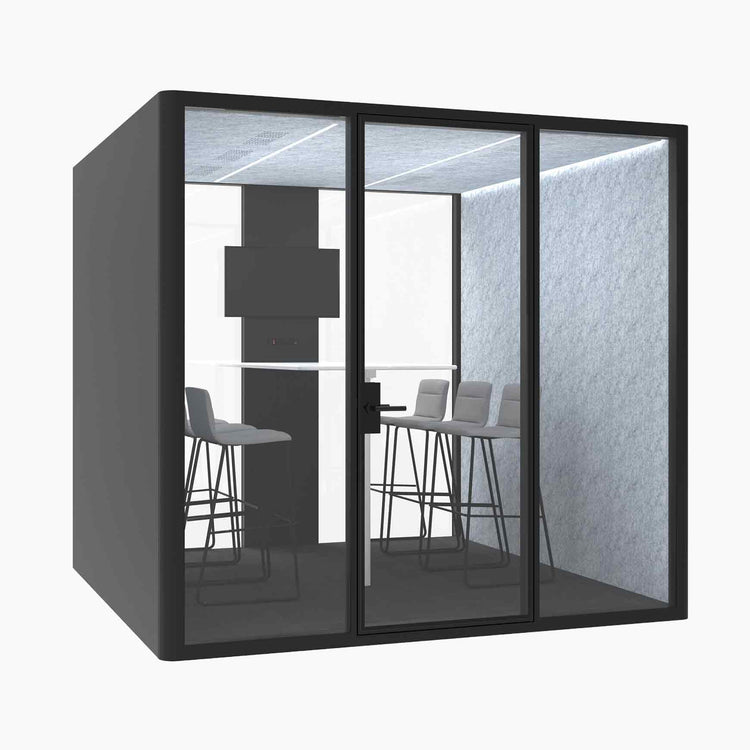 Hub Office Pod 6 Person Meeting Room Booth-Desky® Australia