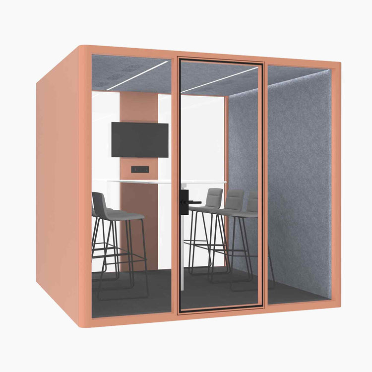 Hub Office Pod 6 Person Meeting Room Booth-Desky® Australia