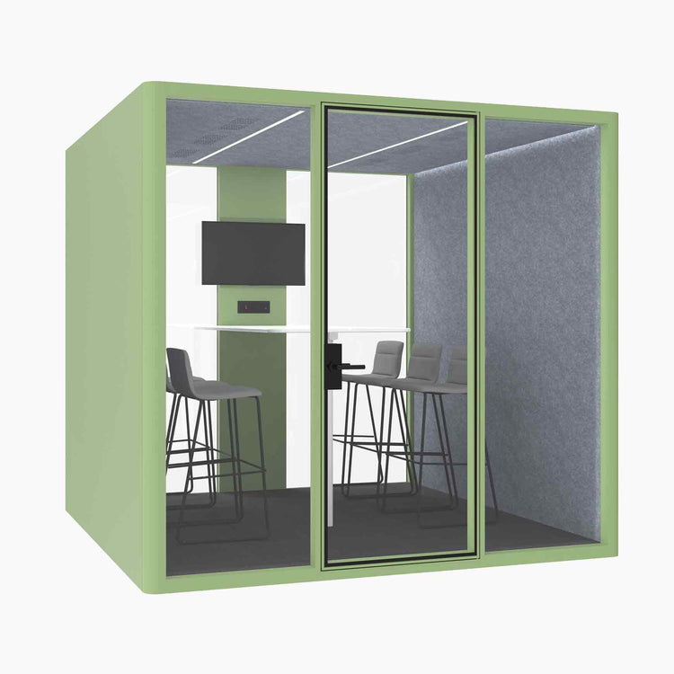 Hub Office Pod 6 Person Meeting Room Booth-Desky® Australia