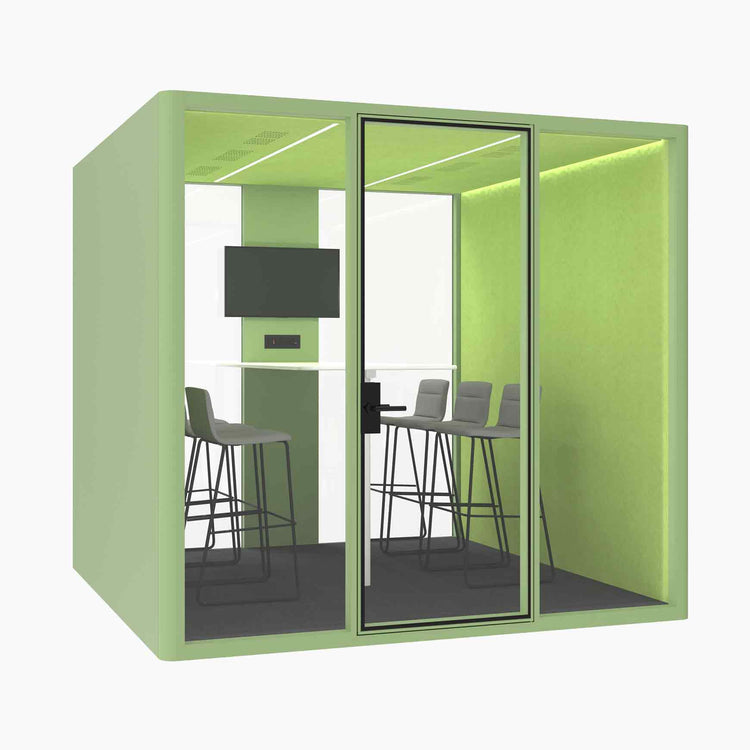 Hub Office Pod 6 Person Meeting Room Booth-Desky® Australia