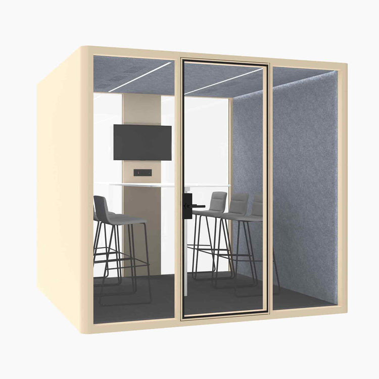 Hub Office Pod 6 Person Meeting Room Booth-Desky® Australia
