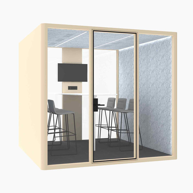 Hub Office Pod 6 Person Meeting Room Booth-Desky® Australia