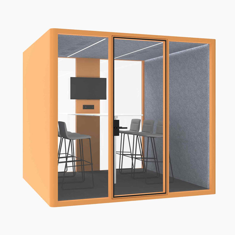 Hub Office Pod 6 Person Meeting Room Booth-Desky® Australia