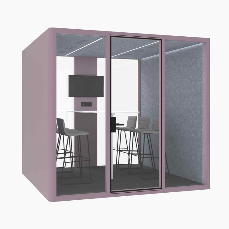 Hub Office Pod 6 Person Meeting Room Booth-Desky® Australia