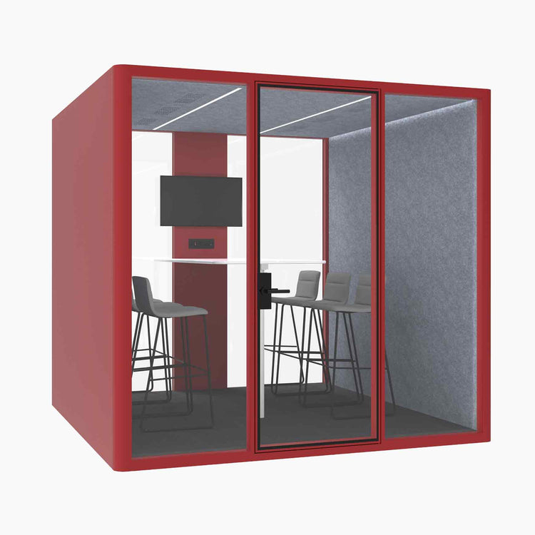 Hub Office Pod 6 Person Meeting Room Booth-Desky® Australia