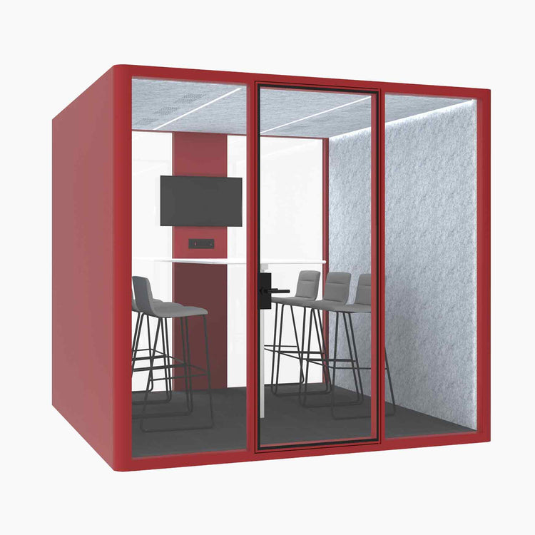 Hub Office Pod 6 Person Meeting Room Booth-Desky® Australia