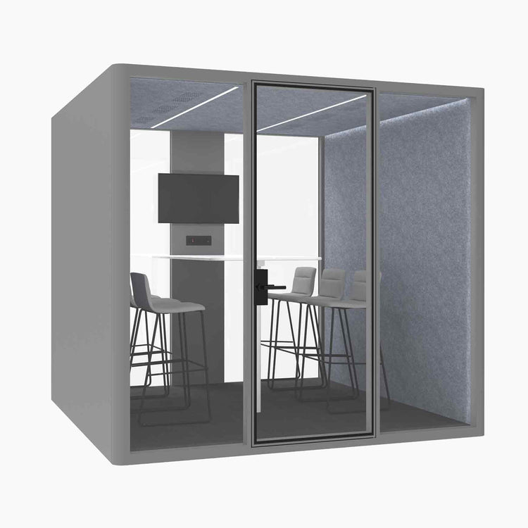 Hub Office Pod 6 Person Meeting Room Booth-Desky® Australia