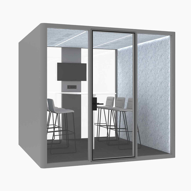 Hub Office Pod 6 Person Meeting Room Booth-Desky® Australia